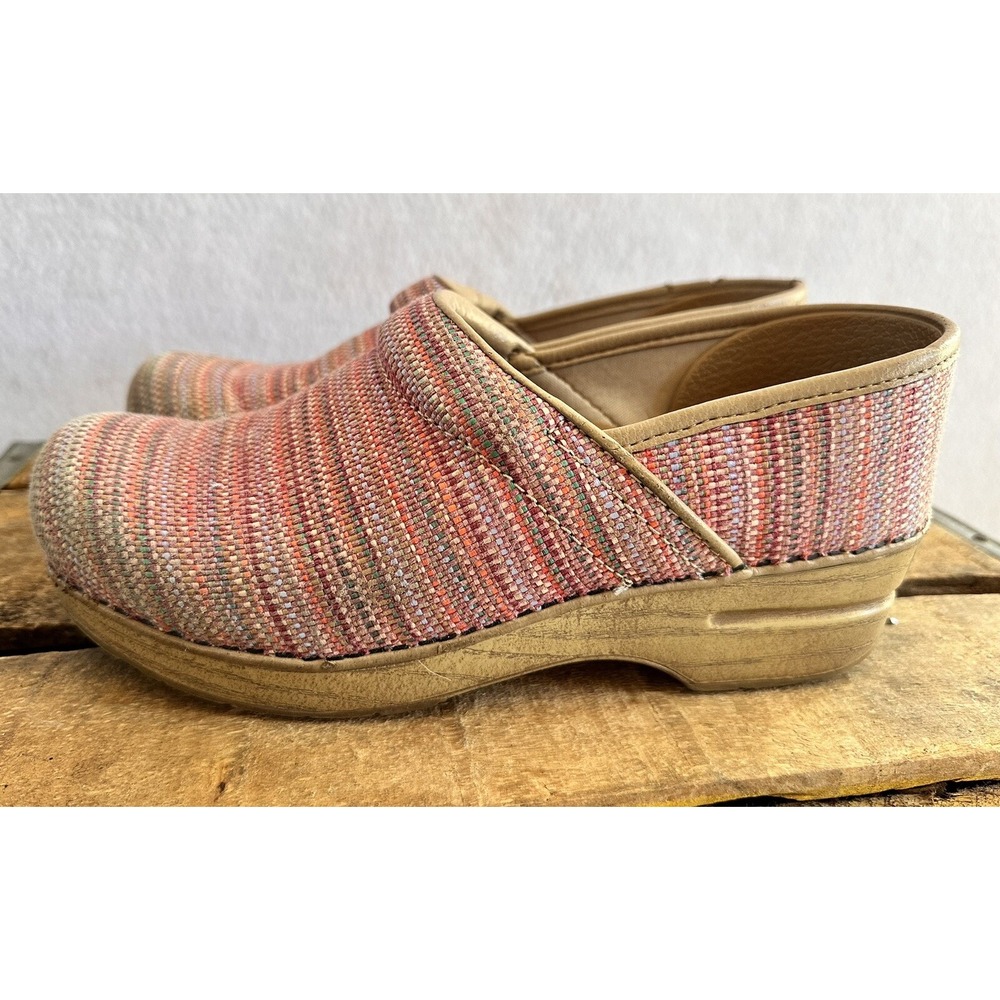 Dansko Clog Jute Occupational Shoes Clogs EUR 39 US 8.5 Women’s Colorful Nurse